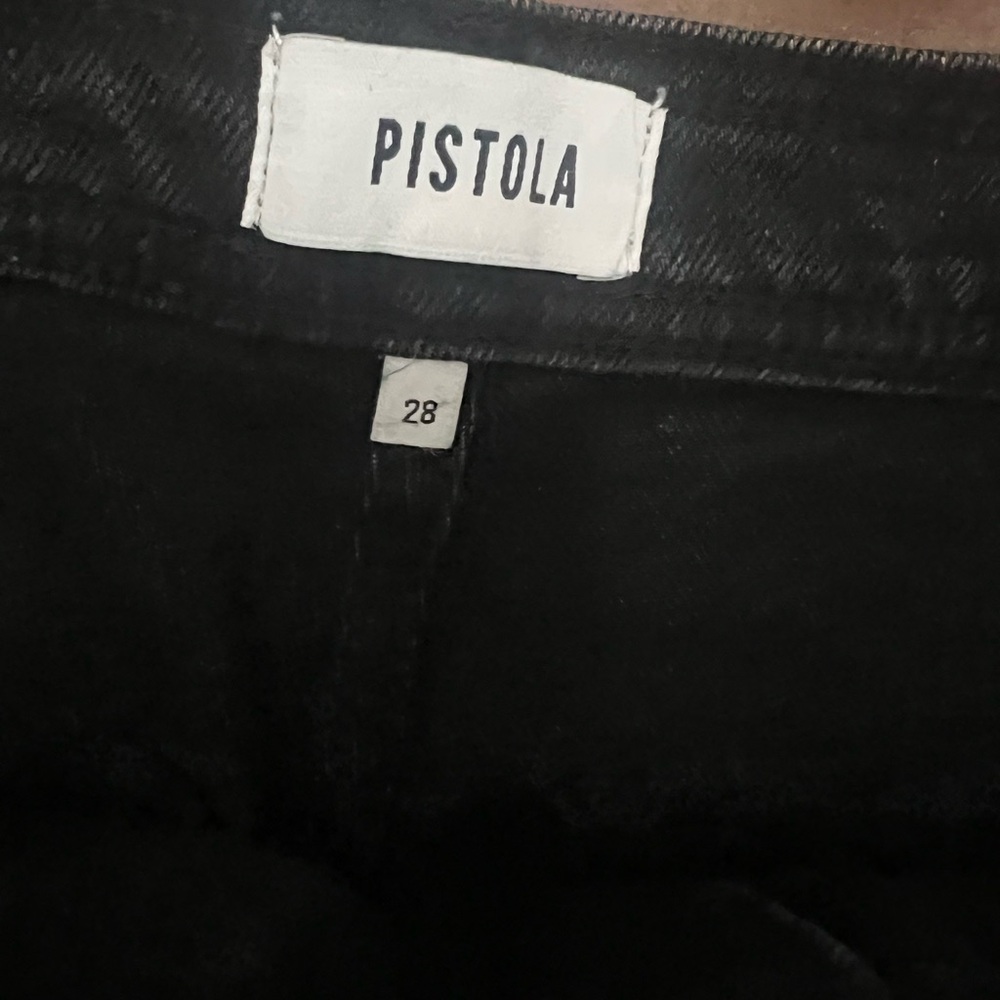 pistola Black High-Waist Wide Leg Jeans - Picture 2 of 5